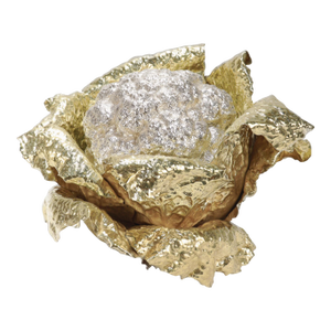 Vintage Buccellati Parcel Gilt Sterling Silver Figural Cauliflower Centerpiece