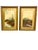 English Pair Vintage Gilt Wood Framed English Landacape Paintings For Sale - Image 3 of 17