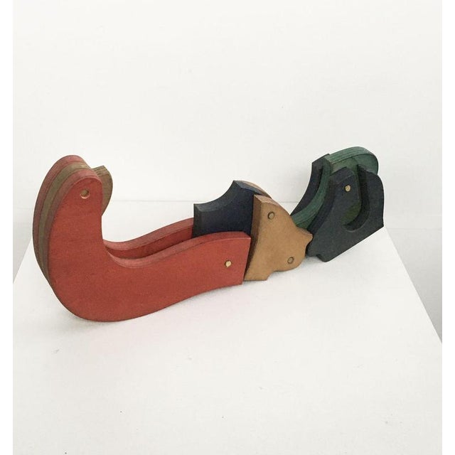 This sculpture is one of a kind piece, no other one exists and it was realized in 1980 by the well known Italian artist...