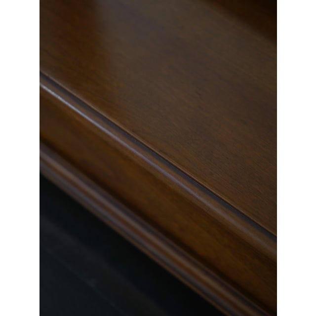 1960s Stickley Cherry Valley 1 Drawer Shaving Mirror For Sale - Image 13 of 15