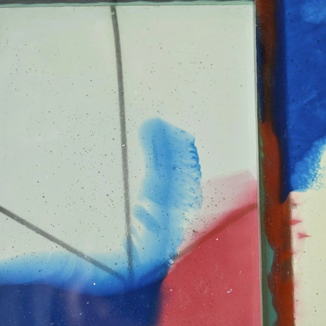 Blue Colored Fish Design Resin Frame from Gaetano Pesce, Italy, 1990s For Sale - Image 8 of 9