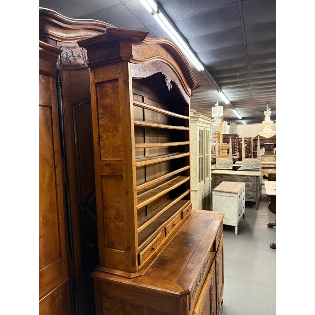 Brown Ea. 19th. C. French Louis XV Vaisselier For Sale - Image 8 of 12