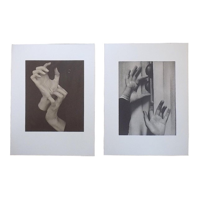 Large Vintage "Georgia O'Keeffe" Photogravures by Alfred Stieglitz (Usa 1864-1946) - A Pair For Sale