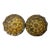 Antique 19th Century American Federal Empire Gilt Brass Classical Drapery Curtain Tie Backs - a Pair For Sale