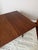 Vintage Walnut "Gate Leg" Dining Table With Drop Leaves After George Nelson for Herman Miller For Sale - Image 13 of 16