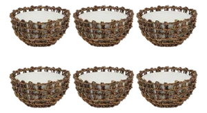 Colombo Condiment Bowls, Set of 6