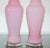 Vintage Murano Glass Lamps Pink For Sale In Atlanta - Image 6 of 8