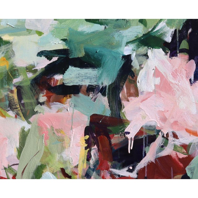 Textile Karen Silve, The Earth Moves Through Me, 2026, Acrylic Painting on Canvas For Sale - Image 7 of 12