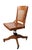 American Antique Oak Swivel Tilt Desk Chair by Sikes C. 1920/40's For Sale - Image 3 of 16