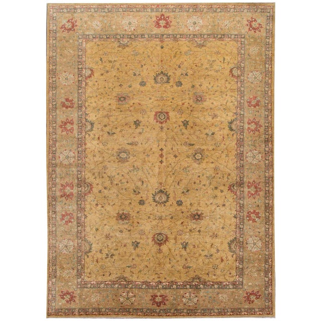 Brown 21st Century Peshwar Wool Rug For Sale - Image 8 of 8