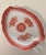 Late 20th Century Vintage Spode "Fitzhugh Red" Porcelain Leaf-Shaped Dessert & Pickle Tray For Sale - Image 5 of 5