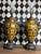Vintage Neoclassical-Style Figural Urn Table Lamps With Winged Figures - Pair For Sale - Image 13 of 18
