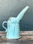 Vintage Aqua Abstract Ceramic Pitcher For Sale - Image 10 of 12