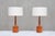 Vintage Swedish Table Lamps in Teak from Tranås Stilarmatur, 1960s, Set of 2 For Sale - Image 14 of 14