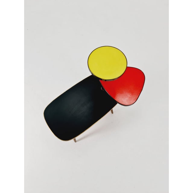 Minimalist German Indoor Flower Table, 1960s For Sale - Image 9 of 10