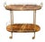 Mid 20th Century Italian Two-Tiered Drinks Cart by Aldo Tura For Sale - Image 5 of 11
