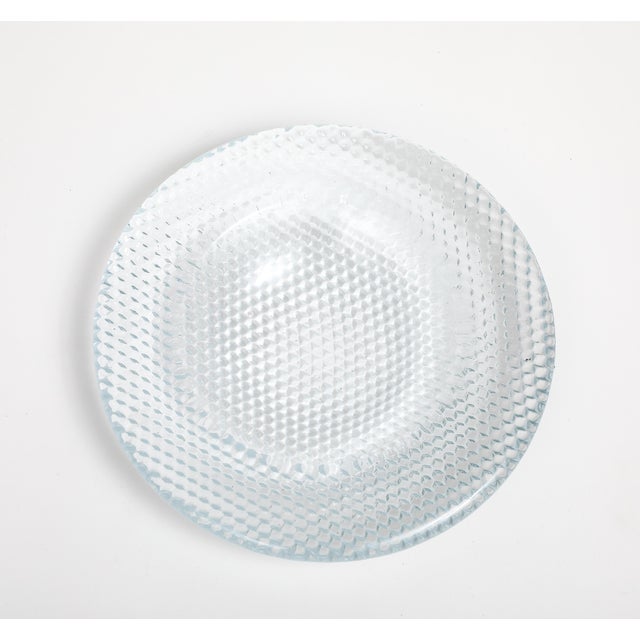 Vintage French Perforated Metal and Glass Table, C. 1950 For Sale - Image 11 of 13