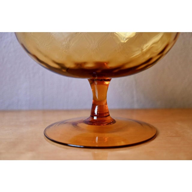 Italian Glass Coupe from Empoli, 1960s For Sale - Image 3 of 5