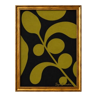 Night Bloom Abstract Painting, , Framed, by Bryan Boomershine For Sale