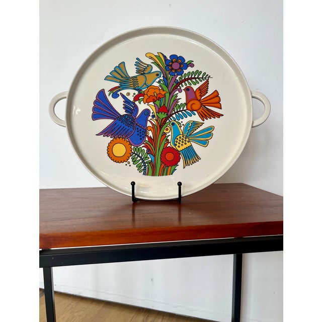 Acapulco First Edition Round Tray from Villeroy & Boch, 1967 For Sale - Image 9 of 9