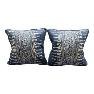 Anna French for Thibault Custom Pillows- a Pair For Sale