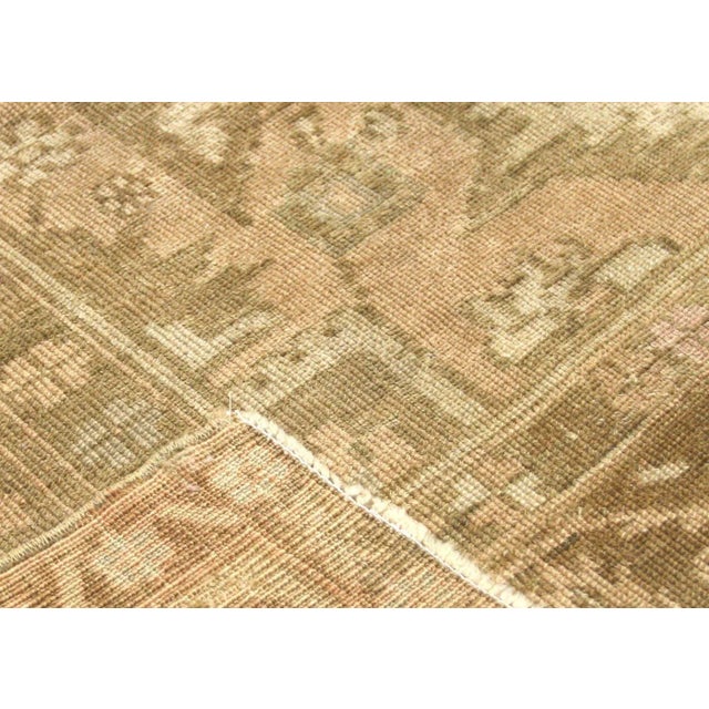 1960s Turkish Oushak Rug For Sale - Image 4 of 6