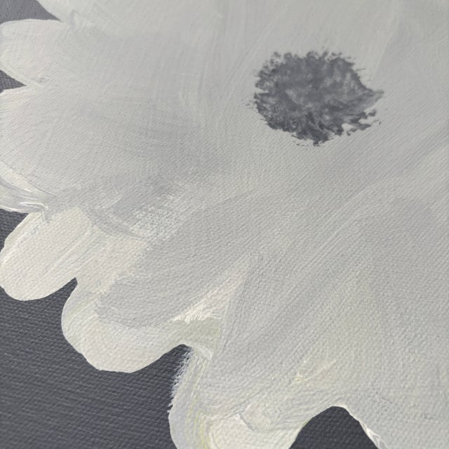 Pop Art Flower Eighteen. Small Painting by Robin Zingone For Sale - Image 3 of 5