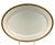 Traditional Lenox Lowell P-67 Gold Stamp Large Oval Serving Platter 17.25" Gold Encrusted Usa For Sale - Image 3 of 5