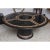 Maitland - Smith Maitland Smith Tessellated Marble and Brass Dining Set For Sale - Image 4 of 16