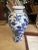 1970s Blue and White Asian Dragon Vase For Sale - Image 4 of 8