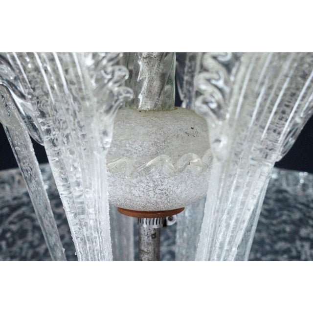Vintage Italian Murano Glass Pendant Light, 1930s For Sale - Image 11 of 14