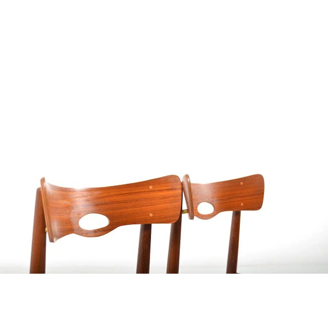 Danish Chairs in Teak from Bramin, 1960s, Set of 2 For Sale - Image 4 of 8