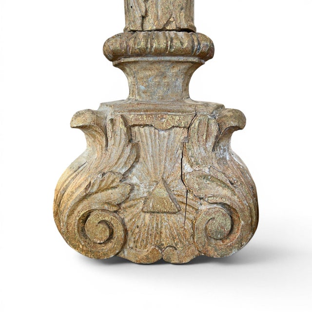19th Century French Pair of Candlesticks For Sale - Image 4 of 7