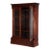 Oversized Antique Victorian 2-Door 2-Drawer Walnut Bookcase C1890 For Sale