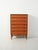 Brown Danish Teak Chest of Drawers with Contrasting Details, 1960s For Sale - Image 8 of 8