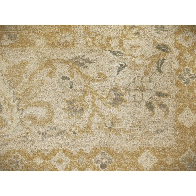 Hand Knotted Indo Oushak Rug. 8'x 10' For Sale - Image 4 of 18