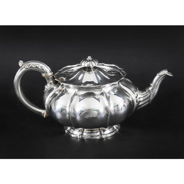 Antique Georgian Sterling Silver Teapot by Paul Storr, 19th Century For Sale - Image 17 of 18