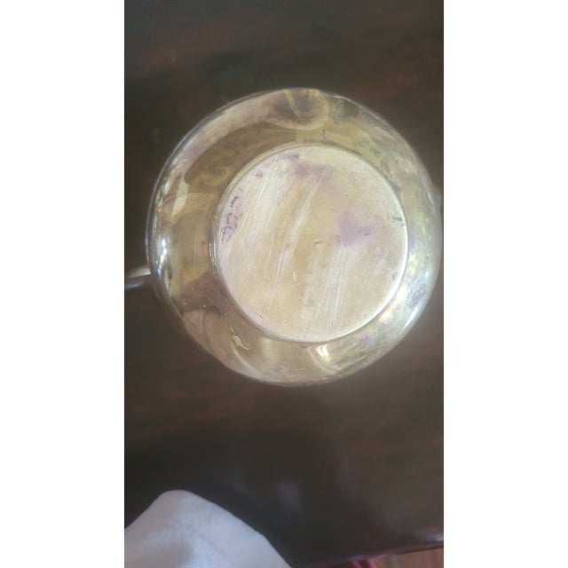 Metal Vintage Copper and Brass Tea Pot For Sale - Image 7 of 9