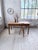 Farmhouse Table with Tapered Cherrywood Legs, 1950s For Sale - Image 6 of 18