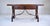 20th Century Spanish Fold Out Dining and Console Table With Iron Stretcher and Two Drawers For Sale - Image 9 of 17