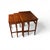 Set of Three Hans Wegner Teak Nesting Tables at-40, 1960 For Sale - Image 4 of 5