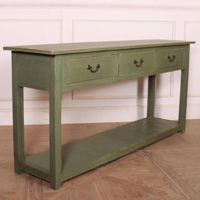 English Pine Dresser Base For Sale - Image 9 of 14