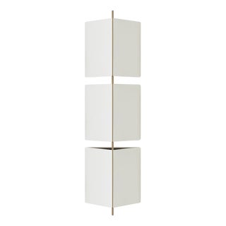 3T09 Bronze Structure and Ivory Fabric Wall Lamp by Neri & Hu for Cassina For Sale