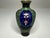 Antique Japanese Cloisonne Vase: Meiji Period Floral Enamel For Sale - Image 4 of 10