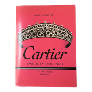 Cartier High Jewelry Coffee Table Book by Hans Nadelhoffer