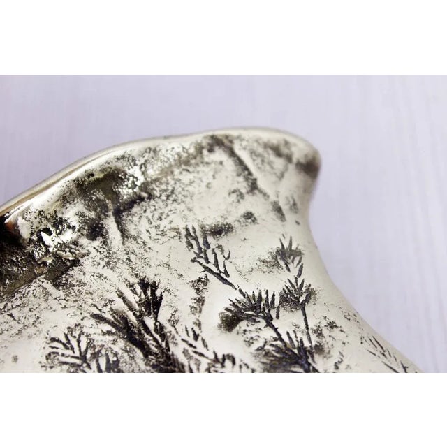 Mid-Century French Bronze Vase For Sale - Image 10 of 11