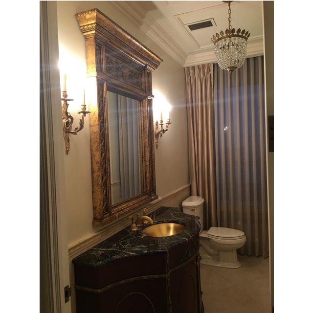 2020s Brass Regency Style Sconces - a Pair For Sale - Image 5 of 7