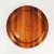 Round platter, origin Norway, 1970s It is characterized by a simple, minimalist form, nice workmanship. Made of teak wood....
