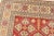 Textile Kazak Rug 8'2'' X 11'8'' Red Wool Tribal Hand-Knotted Oriental Carpet For Sale - Image 7 of 15