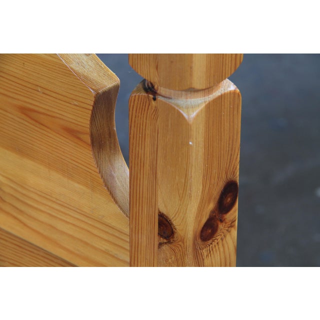 Vintage Pine Bedside Tables, Denmark, 1970s, Set of 2 For Sale - Image 14 of 18